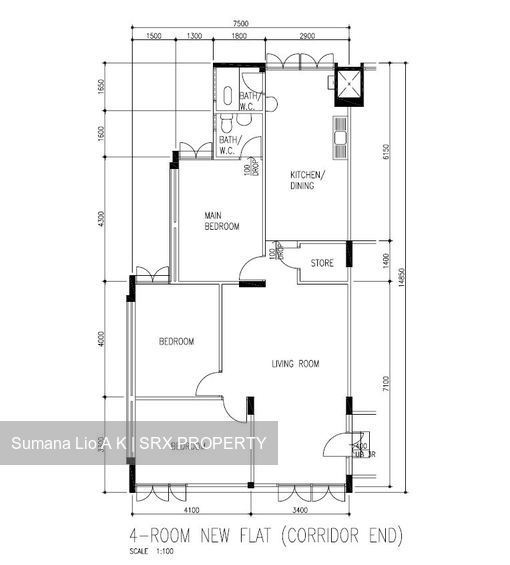 Blk 5 Saint Georges Lane (Kallang/Whampoa), HDB 4 Rooms #200818912